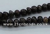 CBZ26 15.5 inches 7*8mm nugget bronzite gemstone beads wholesale