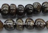 CBZ27 15.5 inches 10*14mm nugget bronzite gemstone beads wholesale