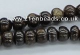 CBZ28 15.5 inches 7*10mm rondelle bronzite gemstone beads wholesale