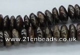 CBZ29 15.5 inches 6*12mm rondelle bronzite gemstone beads wholesale