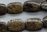 CBZ315 15.5 inches 15*20mm rectangle bronzite gemstone beads wholesale