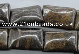 CBZ316 15.5 inches 18*25mm rectangle bronzite gemstone beads wholesale