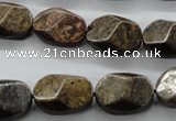 CBZ325 15.5 inches 12*17mm faceted oval bronzite gemstone beads