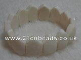 CCB105 7.5 inches sponge white coral bracelet jewelry wholesale