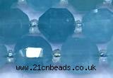 CCB1307 15 inches 9mm - 10mm faceted gemstone beads