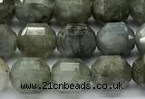 CCB1507 15 inches 7mm - 8mm faceted labradorite beads
