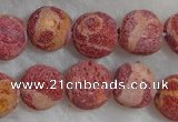 CCB70 16 inches 10mm round sponge coral beads Wholesale