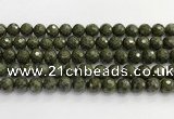 CCB793 15.5 inches 10mm faceted round gemstone beads wholesale