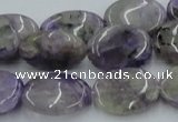 CCG06 15.5 inches 15*20mm oval natural charoite gemstone beads