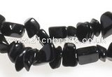 CCH02 35 inches black agate chips gemstone beads wholesale