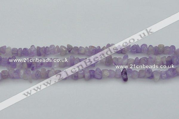 CCH648 15.5 inches 8*12mm - 10*14mm lavender amethyst chips beads