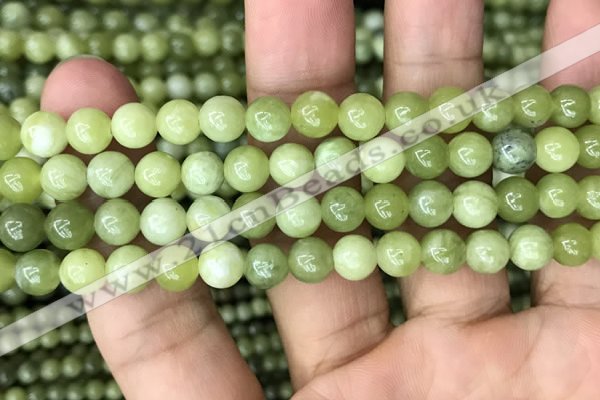 CCJ311 15.5 inches 6mm round China jade beads wholesale