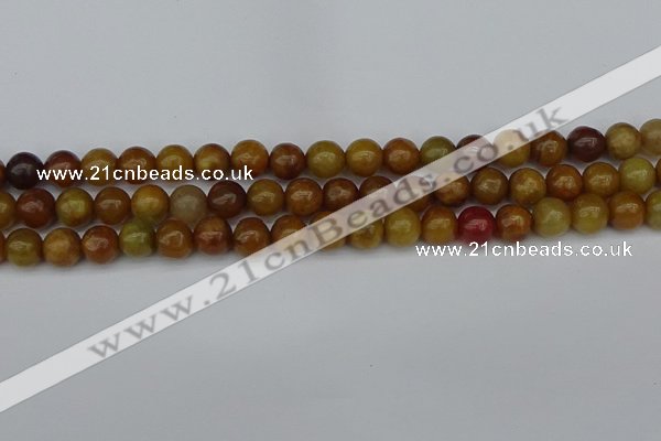 CCJ317 15.5 inches 8mm round China jade beads wholesale