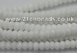 CCN1592 15.5 inches 4*6mm faceted rondelle candy jade beads