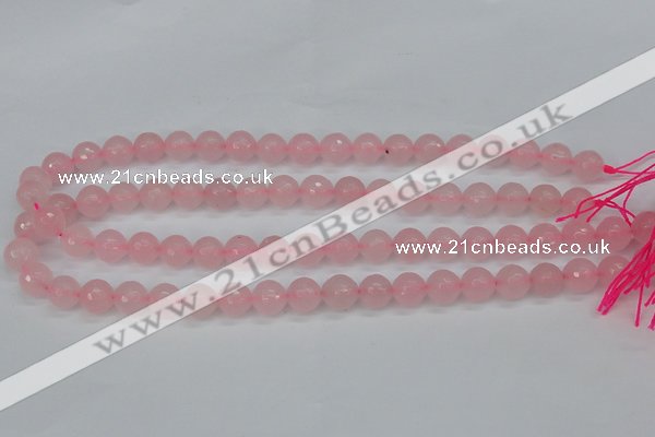 CCN1853 15 inches 10mm faceted round candy jade beads wholesale