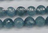 CCN1914 15 inches 12mm faceted round candy jade beads wholesale