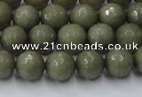 CCN2024 15 inches 8mm faceted round candy jade beads wholesale