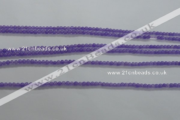 CCN2314 15.5 inches 2mm round candy jade beads wholesale