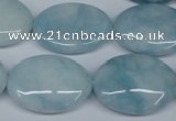 CCN2952 15.5 inches 18*25mm oval candy jade beads wholesale