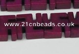 CCN3960 15.5 inches 20*20mm svastika candy jade beads wholesale