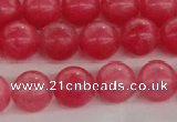 CCN4032 15.5 inches 10mm round candy jade beads wholesale