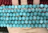 CCN5402 15 inches 8mm round candy jade beads Wholesale