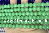 CCN5421 15 inches 8mm round candy jade beads Wholesale