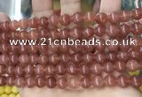 CCN5446 15 inches 8mm round candy jade beads Wholesale