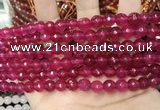 CCN5731 15 inches 8mm faceted round candy jade beads