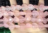 CCN5945 15 inches 14*14mm heart candy jade beads Wholesale