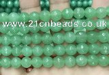 CCN6329 15.5 inches 8mm faceted round candy jade beads Wholesale