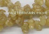CCR85 15.5 inches 12mm chip citrine gemstone beads wholesale