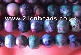 CCS850 15.5 inches 4mm round natural chrysocolla beads wholesale