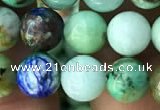 CCS866 15.5 inches 8mm round chrysocolla gemstone beads