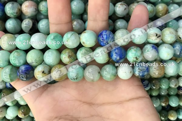 CCS868 15.5 inches 12mm round chrysocolla gemstone beads