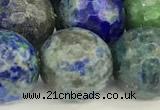 CCS923 15 inches 12mm faceted round chrysocolla beads wholesale