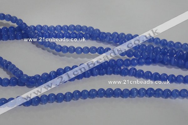 CCT1230 15 inches 4mm round cats eye beads wholesale