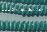 CCT237 15 inches 3*6mm rondelle cats eye beads wholesale