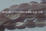 CCT602 15 inches 4*6mm oval cats eye beads wholesale