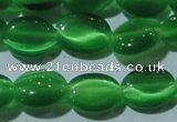 CCT650 15 inches 6*8mm oval cats eye beads wholesale