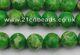 CDE2222 15.5 inches 8mm round dyed sea sediment jasper beads