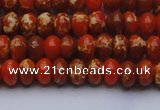 CDE2601 15.5 inches 7*10mm rondelle dyed sea sediment jasper beads