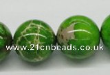 CDI85 16 inches 20mm round dyed imperial jasper beads wholesale