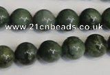 CDJ15 15.5 inches 12mm round Canadian jade beads wholesale