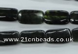 CDJ153 15.5 inches 10*18mm rectangle Canadian jade beads wholesale