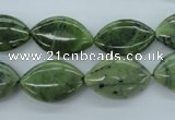 CDJ158 15.5 inches 12*20mm marquise Canadian jade beads wholesale