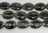 CDJ161 15.5 inches 10*14mm oval Canadian jade beads wholesale