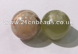 CDN1266 40mm round Afghanistan jade decorations wholesale