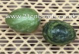 CDN340 35*50mm egg-shaped yellow green pine turquoise decorations