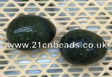 CDN354 35*50mm egg-shaped Canadian jade decorations wholesale